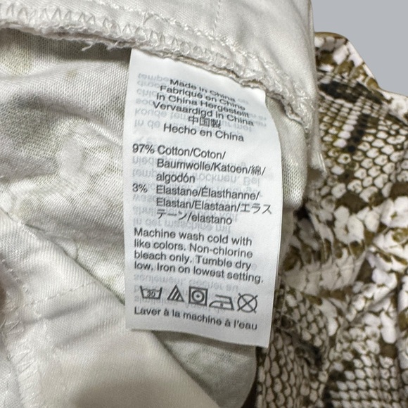 J. Crew Snakeskin Kickout Crop Pant - Picture 7 of 7